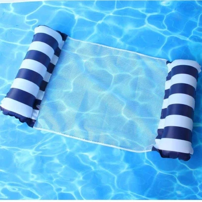 Merco Float Stripe nafukovací lehátko navy