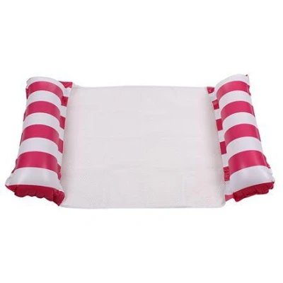Merco Float Stripe nafukovací lehátko růžová Merco Float Stripe nafukovací lehátko růžová