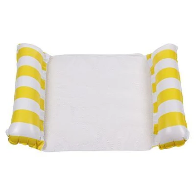 Merco Float Stripe nafukovací lehátko žlutá Merco Float Stripe nafukovací lehátko žlutá