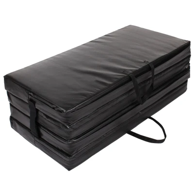 Merco FoldMat 6 skládací gymnastická žíněnka černá