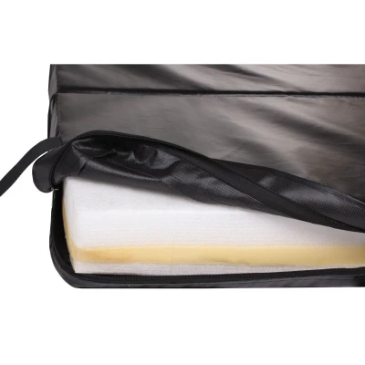 Merco FoldMat 6 skládací gymnastická žíněnka černá