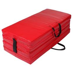 Merco FoldMat 6 skládací gymnastická žíněnka červená