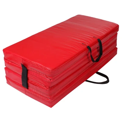 Merco FoldMat 8 skládací gymnastická žíněnka červená