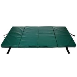 Merco FoldMat 8 skládací gymnastická žíněnka zelená