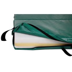 Merco FoldMat 8 skládací gymnastická žíněnka zelená