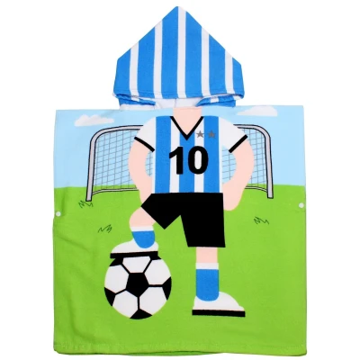 Merco Football dětské plážové pončo