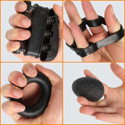 Merco Grip 5 sada na posilování rukou oranžová