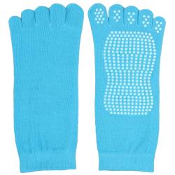 Merco Grippy S1 ponožky na jógu, prstové modrá