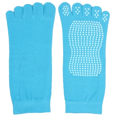 Merco Grippy S1 ponožky na jógu, prstové modrá