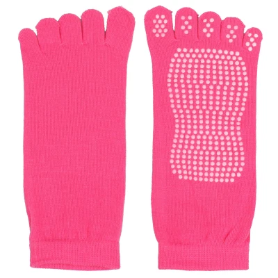 Merco Grippy S1 ponožky na jógu, prstové růžová