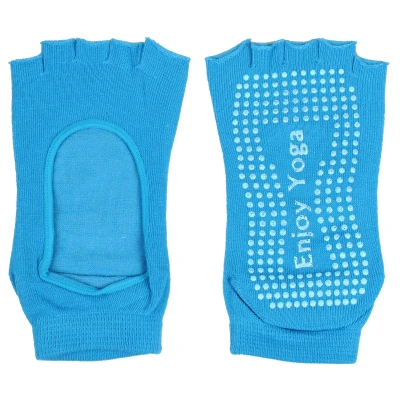 Merco Grippy S2 ponožky na jógu, bezprsté modrá