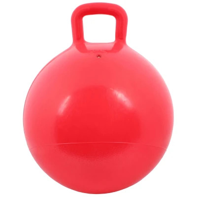 Merco Handle Hom Jump 45 skákací gymnastický míč červená