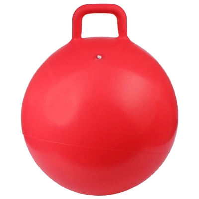 Merco Handle Hom Jump 55 skákací gymnastický míč červená