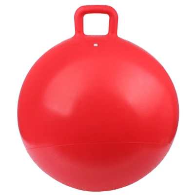 Merco Handle Hom Jump 65 skákací gymnastický míč červená