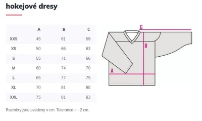 Merco HD-2 hokejový dres bílá