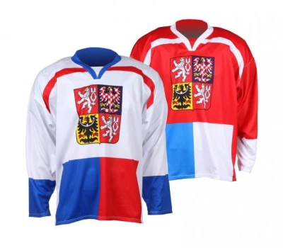 Merco hokejový dres ČR Nagano 1998 replika - vlastní potisk Merco hokejový dres ČR Nagano 1998 replika - vlastní potisk