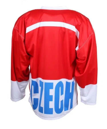 Merco hokejový dres ČR Nagano 1998 replika červená - bez potisku POUZE XL (VÝPRODEJ)