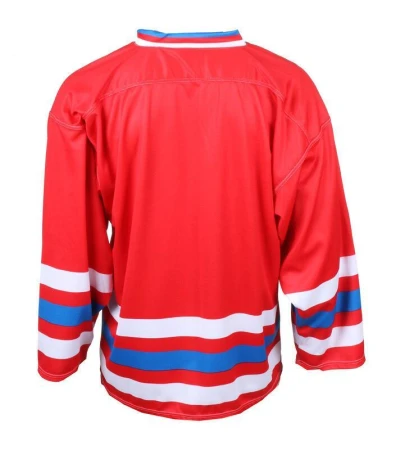 Merco hokejový dres ČSSR 1976 replika červená - bez potisku POUZE XL (VÝPRODEJ)