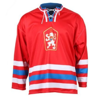 Merco hokejový dres ČSSR 1976 replika červená - velikost XS, POTISK 60 JELÍNEK POUZE XS (VÝPRODEJ) Merco hokejový dres ČSSR 1976 replika červená - velikost XS, POTISK 60 JELÍNEK POUZE XS (VÝPRODEJ)