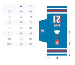 Merco hokejový dres ČSSR 1976 replika červená - veľkosť XS, POTLAČ 60 JELÍNEK IBA XS (VÝPREDAJ)