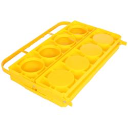 Merco Holder 8 plastový nosič lahví žlutá