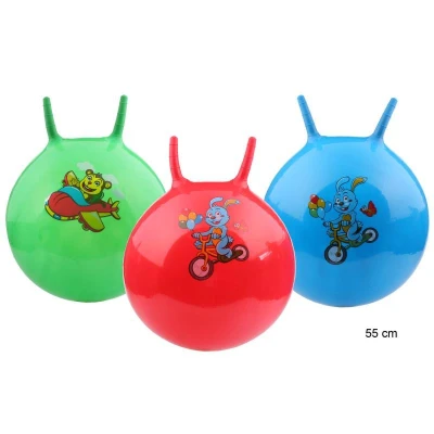 Merco Hom Jump skákací gymnastický míč zelená POUZE 65 cm (VÝPRODEJ)