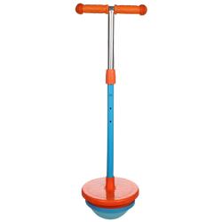 Merco Hopper Ball S25 skákací míč s rukojetí oranžová