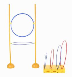 Merco HP kruh překážkový modrá POUZE 70 cm (VÝPRODEJ)