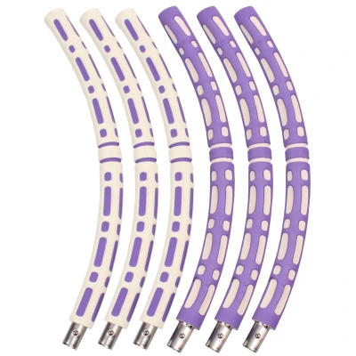 Merco Hula Hoop Foam gymnastická obruč fialová