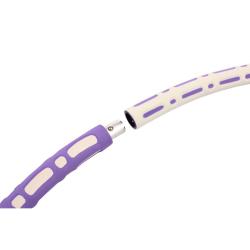 Merco Hula Hoop Foam gymnastická obruč fialová