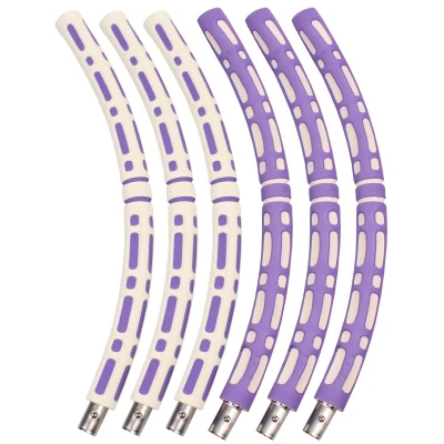 Merco Hula Hoop Foam gymnastická obruč fialová