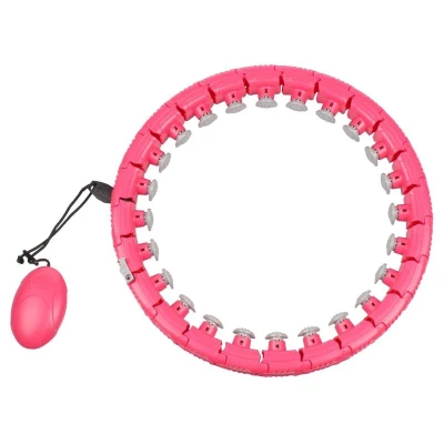 Merco Hula Hoop Massage gymnastická obruč červená Merco Hula Hoop Massage gymnastická obruč červená