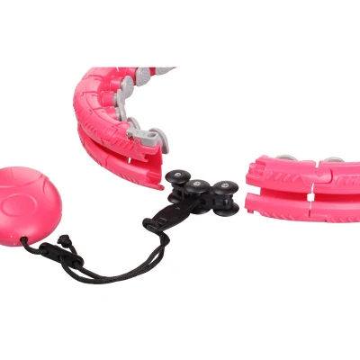 Merco Hula Hoop Massage gymnastická obruč červená