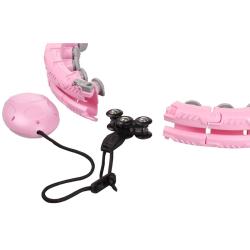 Merco Hula Hoop Massage gymnastická obruč růžová