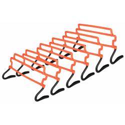 Merco Hurdle Set sada nastavitelných překážek oranžová