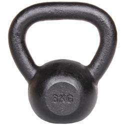 Merco Kettlebell Kov činka černá POUZE 20 kg (VÝPRODEJ)