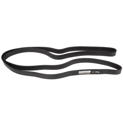 Merco Latex Force Band posilovací guma 21 mm černá
