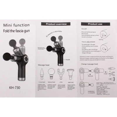 Merco Massage Gun Mini vibrační masážní pistole modrá