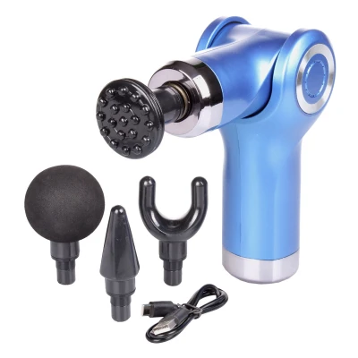Merco Massage Gun Mini vibrační masážní pistole modrá