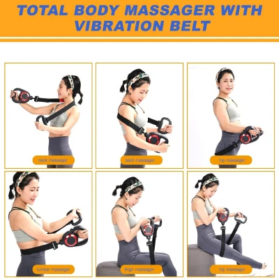 Merco Massager masážní pistole s pásem černá