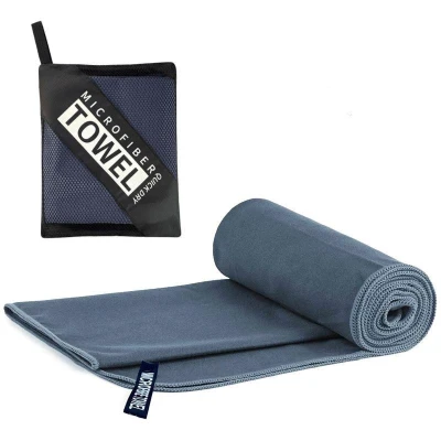 Merco Microfibre rychleschnoucí ručník 40 x 80 cm navy POUZE 1 ks (VÝPRODEJ)
