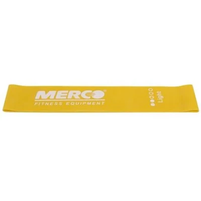 Merco Mini Band posilovací guma žlutá (VÝPRODEJ)