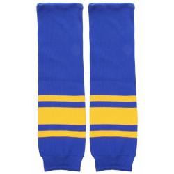 Merco Motor hokejové štulpny senior modrá-žlutá Merco Motor hokejové štulpny senior modrá-žlutá