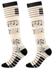 Merco Music Score dámské kompresní podkolenky