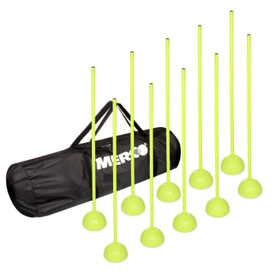 Merco Neon Dribbling 80 sada 10 slalomových tyčí