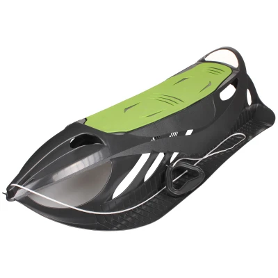 Merco Neon Grip černo-limetkové plastové sáňky