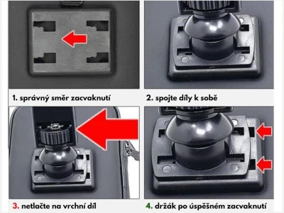 Merco Phone Holder 1.0 cyklistické pouzdro na mobil černá