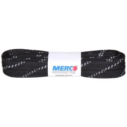 Merco PHW-10 tkaničky do bruslí voskované černá POUZE 240 cm (VÝPRODEJ)