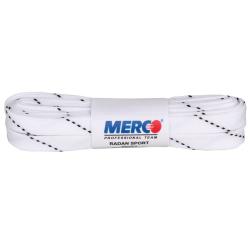 Merco PHW-12 tkaničky do bruslí voskované bílá Merco PHW-12 tkaničky do bruslí voskované bílá