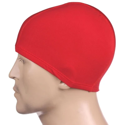 Merco Polyester Cap plavecká čepice červená